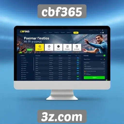 interface do cbf365 é aprimorada para usuários